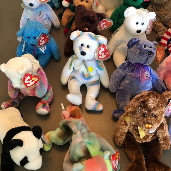 Beanie Baby Bear Collection 100 - Picture 3 of 11